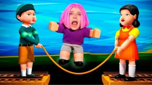 Я СМОГЛА СБЕЖАТЬ! ИГРА В КАЛЬМАРА 3 в РОБЛОКС!