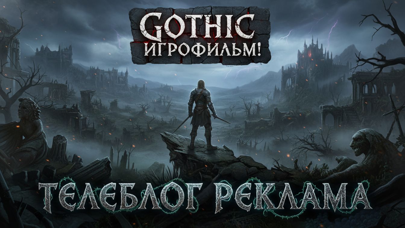 Gothic Игрофильм. Телеблог реклама. Часть 1 смотреть онлайн