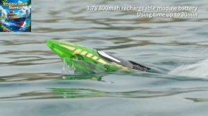 Скоростной радиоуправляемый катер STEMKID V777