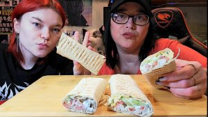 Мукбанг | Шаурма Сырная и Чесночная | Обжор Асмр