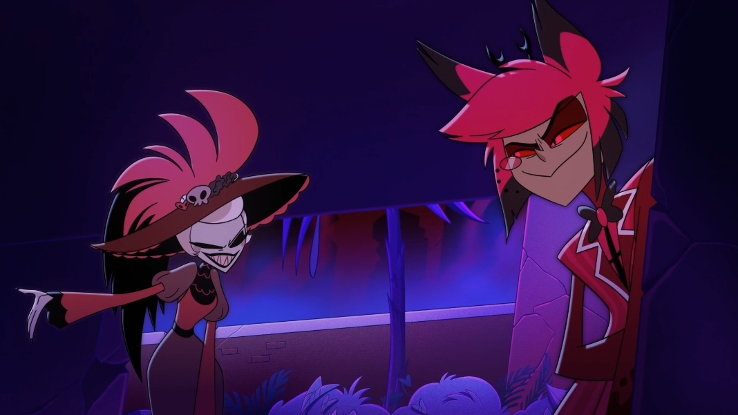 Песня Роззи и Аластора Отель Хазбин 8 Серия 2 Сезон На Русском смотреть онлайн