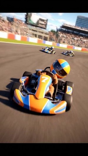 чебурашка гонщик