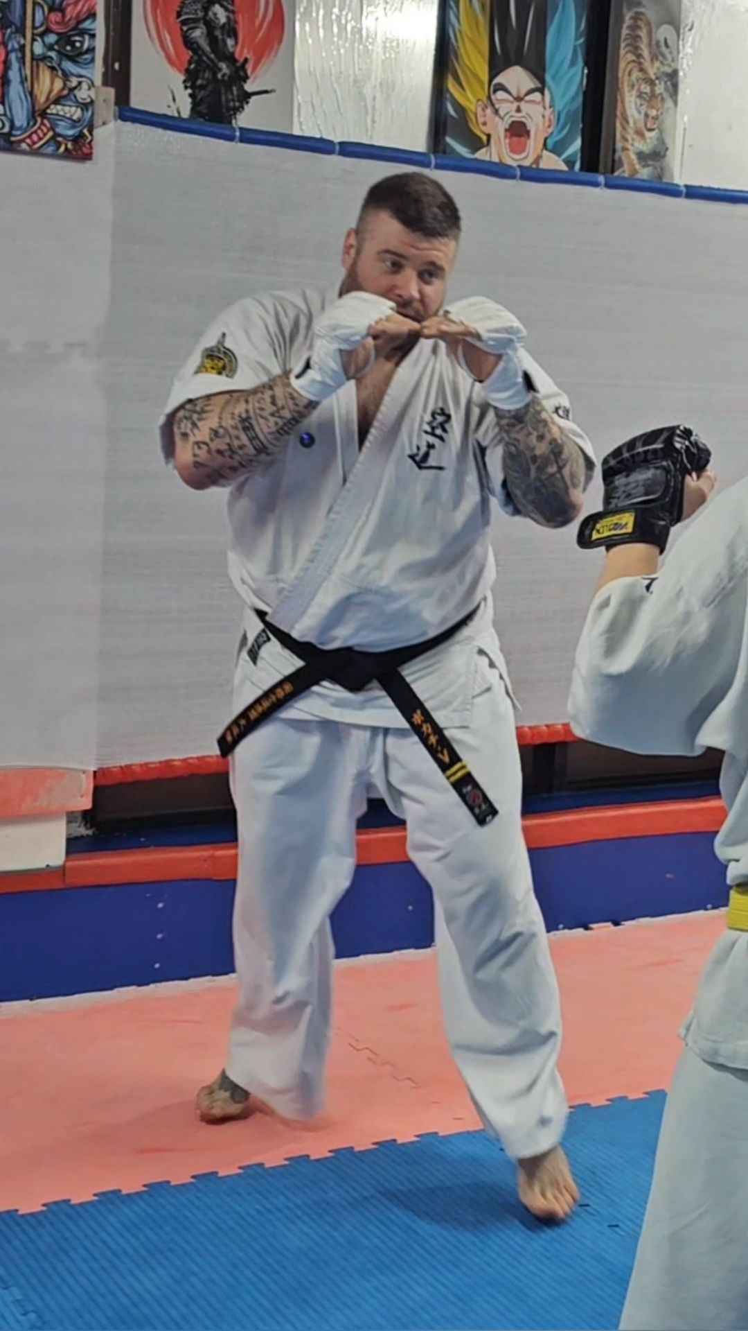 Грамотный ход в фейковом ударе.