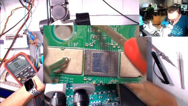 Ремонт хешплаты Antminer T21