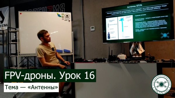 FPV-дроны. Урок 16 — «Антенны».