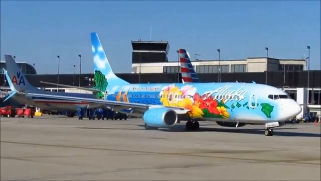 Alaska Spirit of the Islands Boeing 737-8 смотреть онлайн