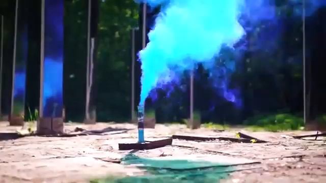 МДП24 Арома фонтан Дым Голубой_Лаванда (фитиль, 50-60 сек) 1/5/20 смотреть онлайн