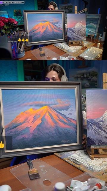 #картина #художник #эльбрус #горы #картинагоры #мастихин #какнарисовать смотреть онлайн