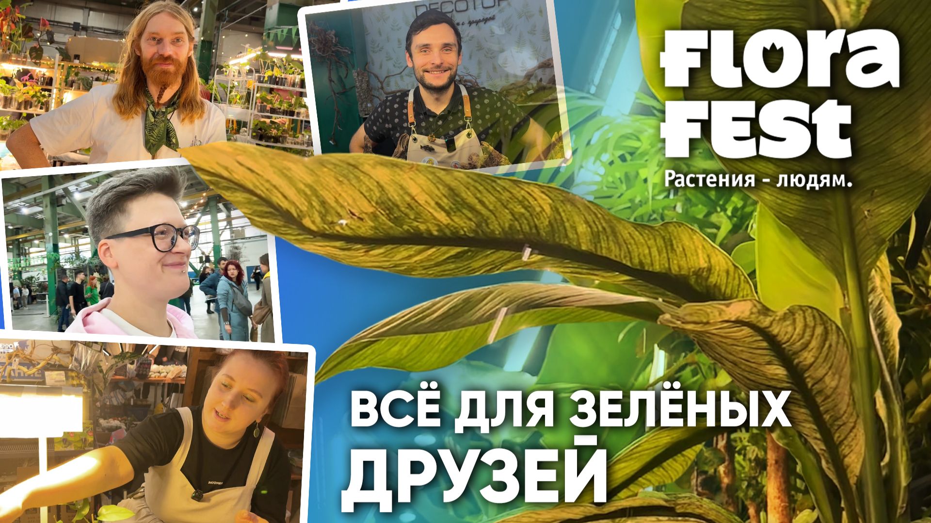 ЭКЗОМЕНЮ на FLORA FEST 2025. Всё для зелёных друзей. смотреть онлайн