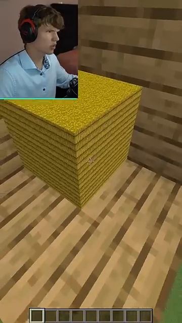 Иллюзия в Майнкрафт #shorts #майнкрафт #minecraft #майн смотреть онлайн