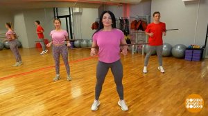 Разминка для спины с гимнастической палкой. Доброе утро. Фрагмент выпуска от 20.11.2025