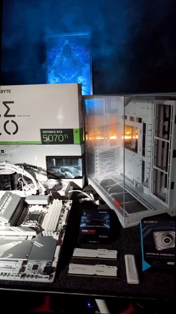 Белая Сборка: AMD 9800X3D и RTX 5070 Ti в Lian Li O11 Vision 360 с СЖО Wonder Vision! смотреть онлайн