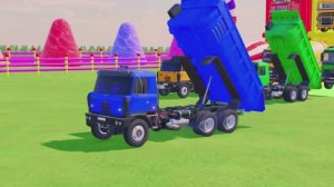 Приключения автовозов: везём машинки на стройку! МУЛЬТФИЛЬМ ПРО ГРУЗОВИКИ.