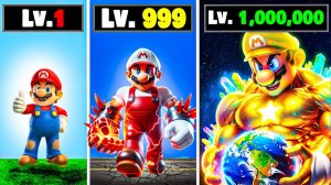 Прокачал Марио 1 уровня до Марио 1.000.000 уровня в ГТА 5