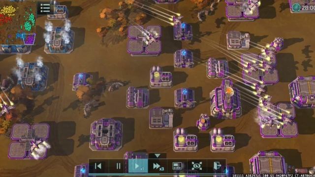 Бой в режиме 2vs3 . AOW3