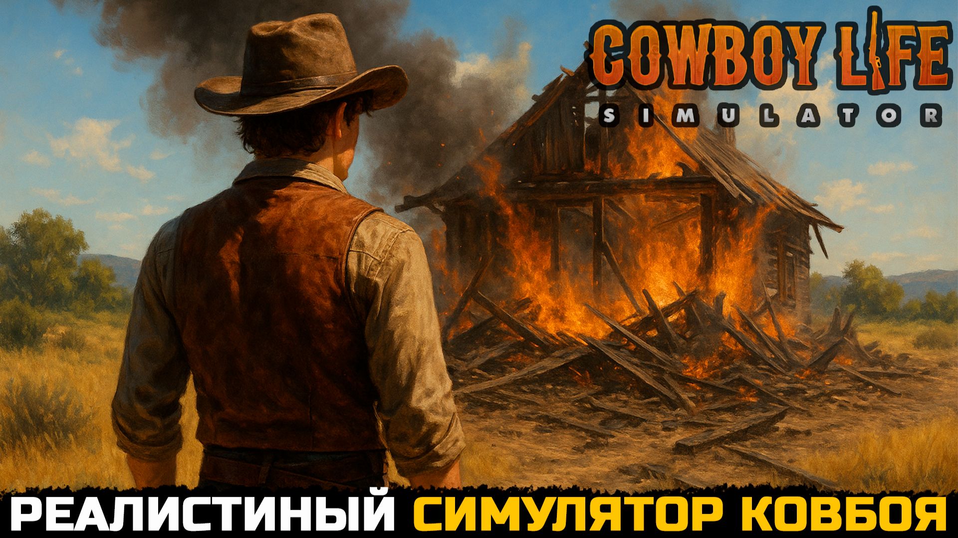 РЕАЛИСТИЧНЫЙ СИМУЛЯТОР КОВБОЯ - Cowboy Life Simulator