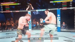 Джек Делла Маддалена против Ислама Махачева. Бой в UFC 5.