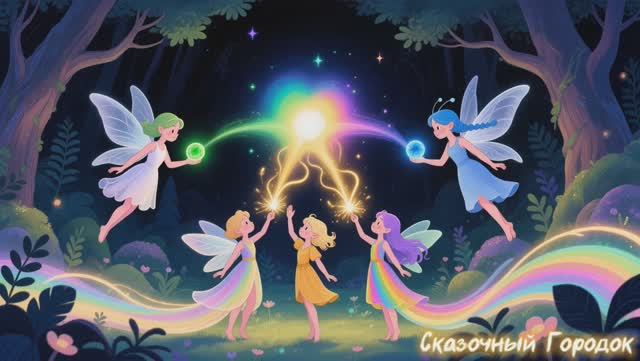Сияющие феи 🧚♀️  Анимация для детей 😀