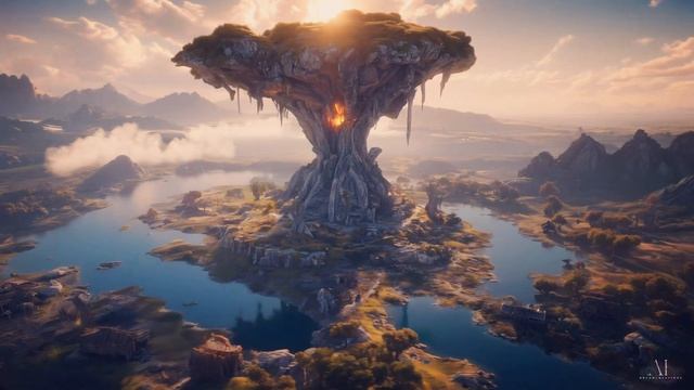 Cinematic Fantasy Wonders | AI Generated Peaceful World Of Warcraft Landscapes