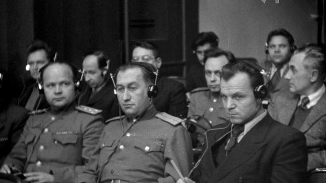 К/ф «На процессе главных немецких преступников в Нюрнберге» (1946 г.). смотреть онлайн