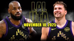 19.11.2025 | ОБЗОР МАТЧА | Лос-Анджелес Лейкерс - Юта Джаз | Highlights
