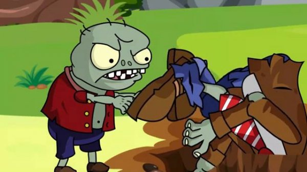 Peashooter says goodbye | RIP all Zombies | Plants vs. Zombies Animation