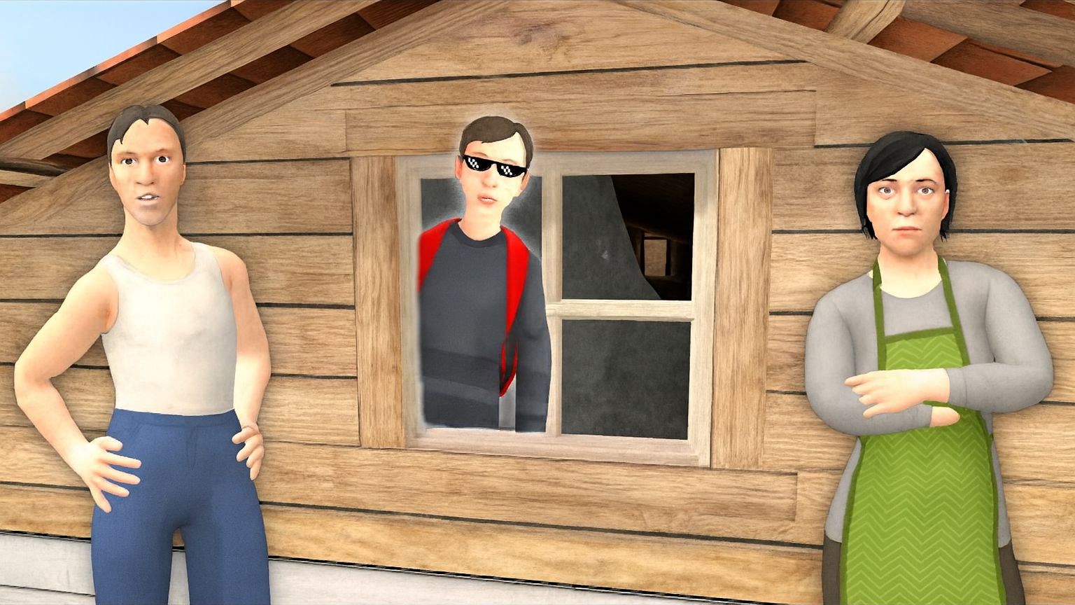 СПРЯТАЛСЯ НА ЧЕРДАКЕ ОТ РОДИТЕЛЕЙ В SCHOOLBOY RUNAWAY!