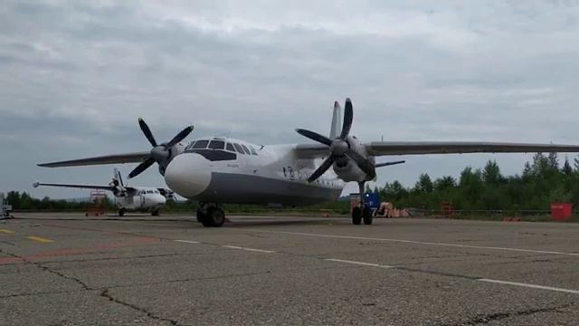 Запуск Ан-24 . смотреть онлайн