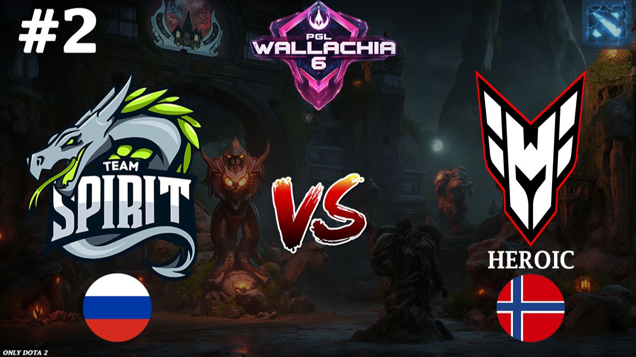 ХЕРОИК РЕШИЛИСЬ НА ТЕМП, ПОЛУЧИТСЯ ЛИ? | Spirit vs Heroic #2 (BO3) PGL Wallachia S6 смотреть онлайн