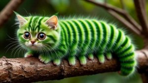 Котик-гусеница