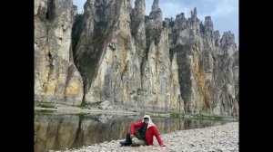 Река Синяя. Синские столбы. Якутия.