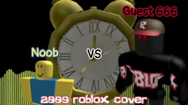 Noob VS Guest 666 (2009 Roblox Cover) {Forsaken UST}