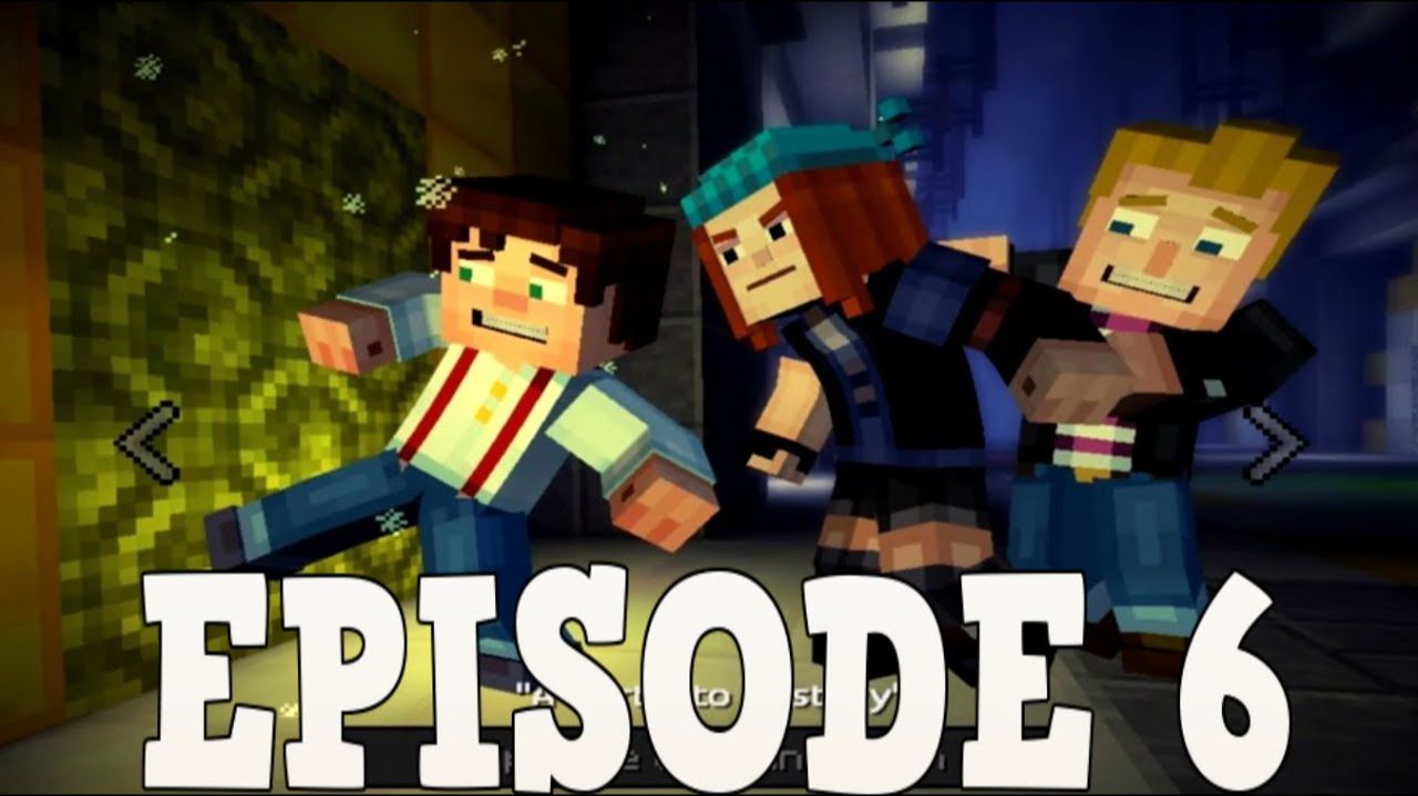 Прохождение Minecraft Story Mode Season 1 (#6 Портал в неизвестность) смотреть онлайн