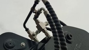 Переключение гидравлики на задней стреле Shanmon 388H