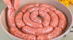 Никто не верит что они из КУРИЦЫ. Домашняя КОЛБАСА БЕЗ ЗАМОРОЧЕК. Все просто до безобразия!