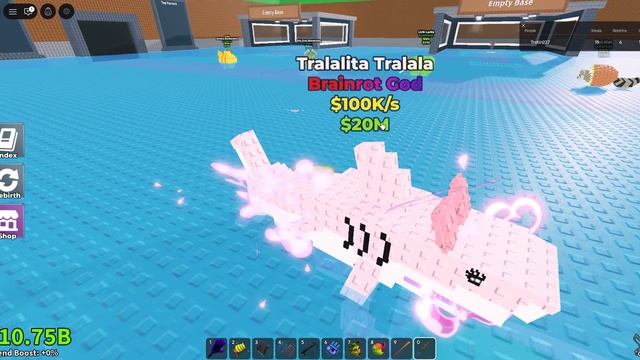 Рыбалка-читерство в Steal A Brainrot