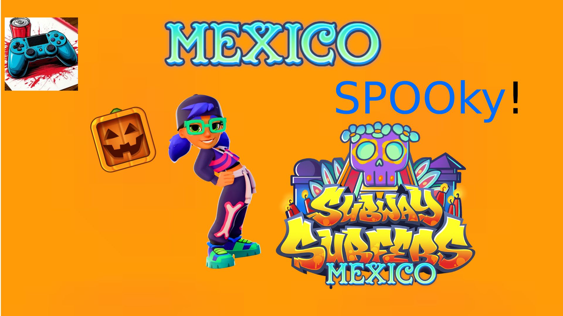 Subway surf Хеллоуин в Мексике и СЛАДОСТЬ ИЛИ ГАДОСТЬ №2