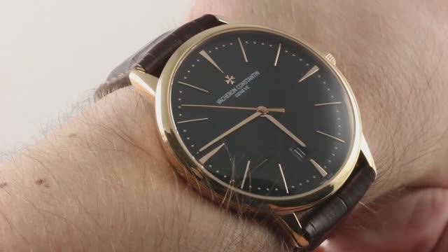 Обзор роскошных часов Vacheron Constantin Patrimony 85180/000R-9166