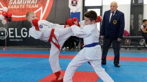 15 кубок спортивного клуба олимпийского каратэ (WKF) "Самурай"