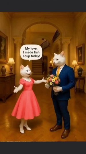 А где котёнок? #мультик #заработок #нейросеть