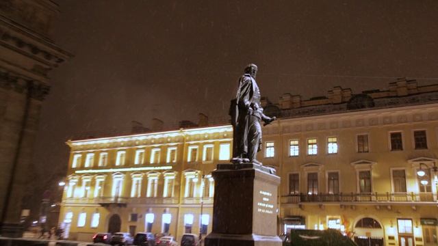 В Питере выпал первый снег смотреть онлайн