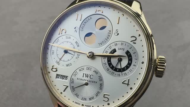IWC Portuguese Perpetual Calendar IW5021-07 смотреть онлайн