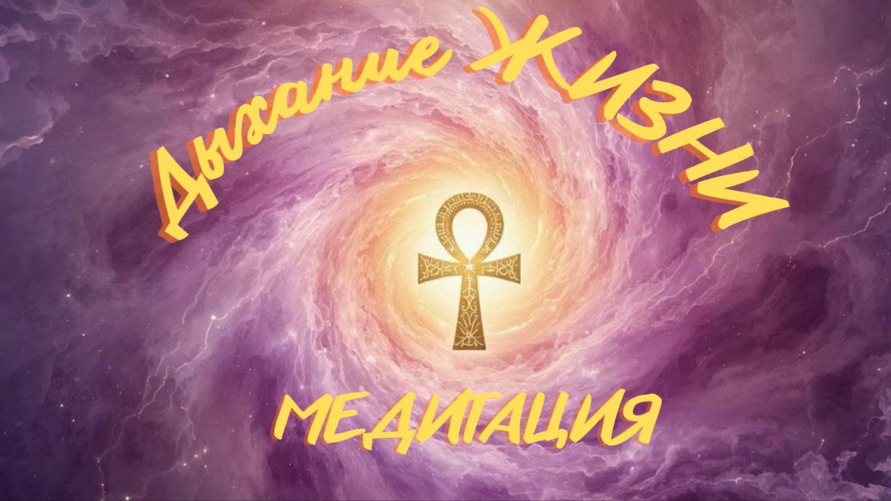 МЕДИТАЦИЯ АНХ. ДЫХАНИЕ ЖИЗНИ. Медитация. #вселеннаяя #душа #чакра #анх