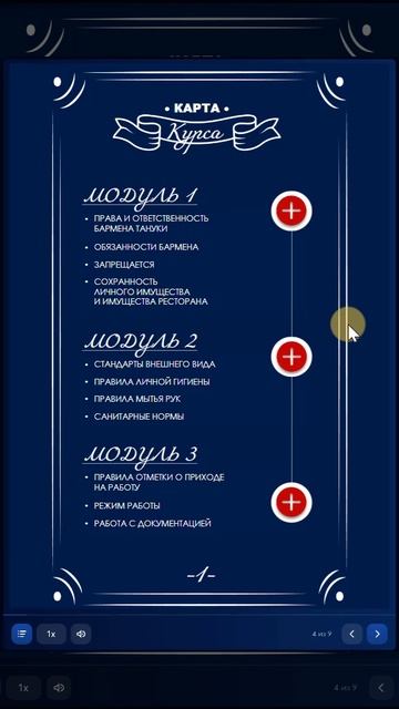 Нарезка из интерактивной книги бармена