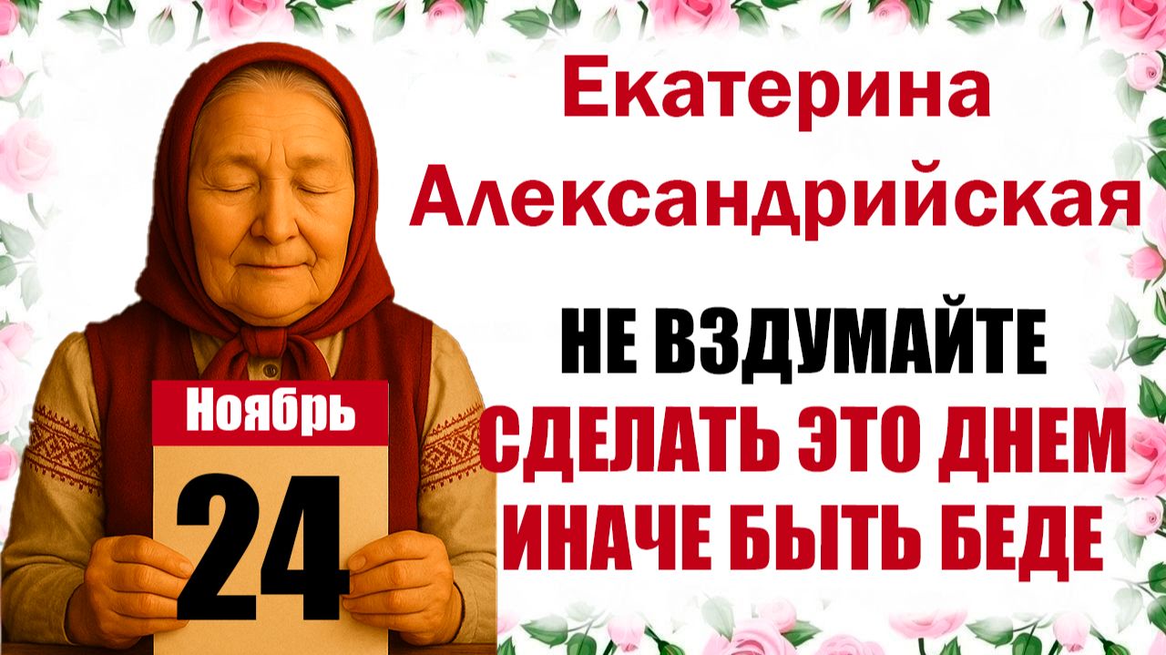 24 ноября праздник церковный народный Приметы Традиции смотреть онлайн