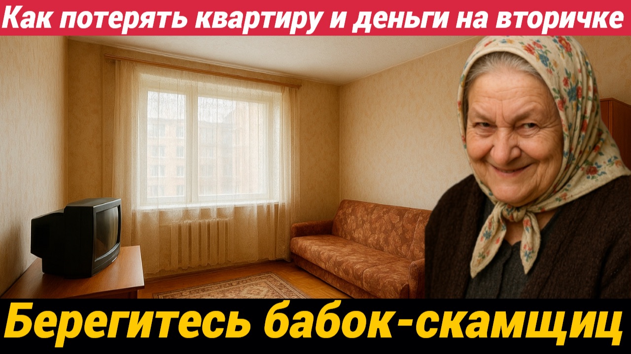 Как потерять квартиру и деньги на вторичке? Бабки-скамщицы и Эффект Долиной смотреть онлайн