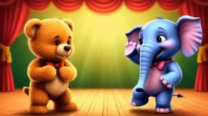Песенка для детей, Песенки для детей, Песенка про слона и медвежонока
