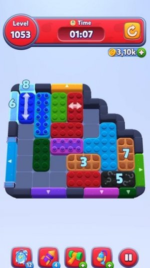 Color Block Jam 1053 Уровень