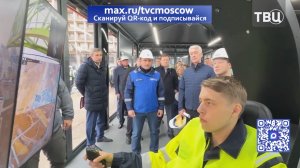 Дистанционное управление башенным краном (Демонстрация С. С. Собянину)