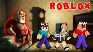 2 НУБА И ДЕВУШКА ПРО ДЕЛАЮТ ПОБЕГ ОТ СТАРОГО ДЕДА В РОБЛОКС